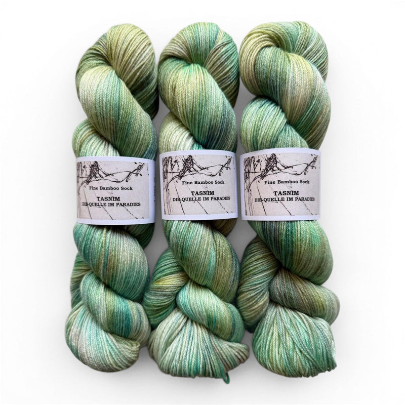 Atelier Franziska Uhl FINE BAMBOO SOCK - BONIFAKTUR - TASNIM - Die Quelle im Paradies - Atelier Franziska Uhl FINE BAMBOO SOCK