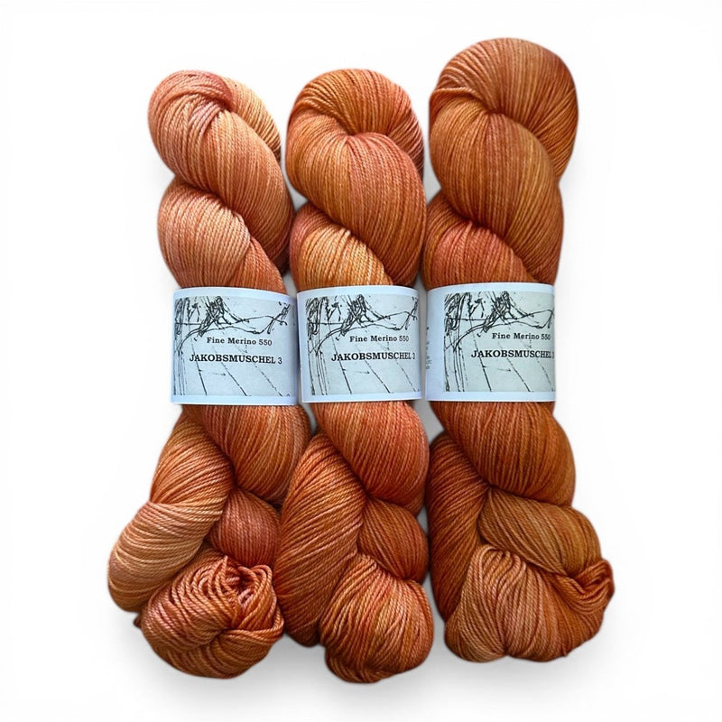 Atelier Franziska Uhl FINE MERINO 550 - BONIFAKTUR - JAKOBSMUSCHEL 3 - Atelier Franziska Uhl FINE MERINO 550