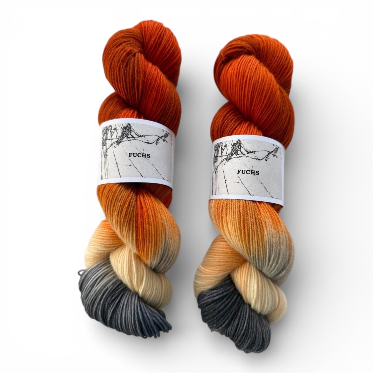 Atelier Franziska Uhl Handgefärbte Sockenwolle - BONIFAKTUR - Fuchs - Atelier Franziska Uhl Handgefärbte Sockenwolle