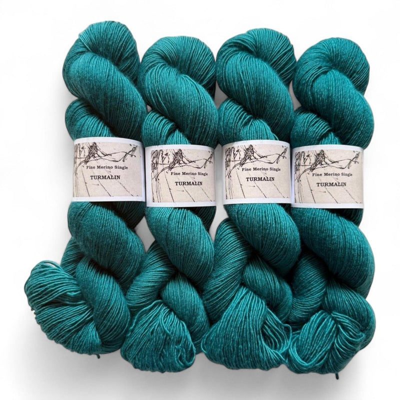 Atelier Franziska Uhl Merino Singles - BONIFAKTUR - Turmalin - Atelier Franziska Uhl Atelier Franziska Uhl Merino Singles Turmalin