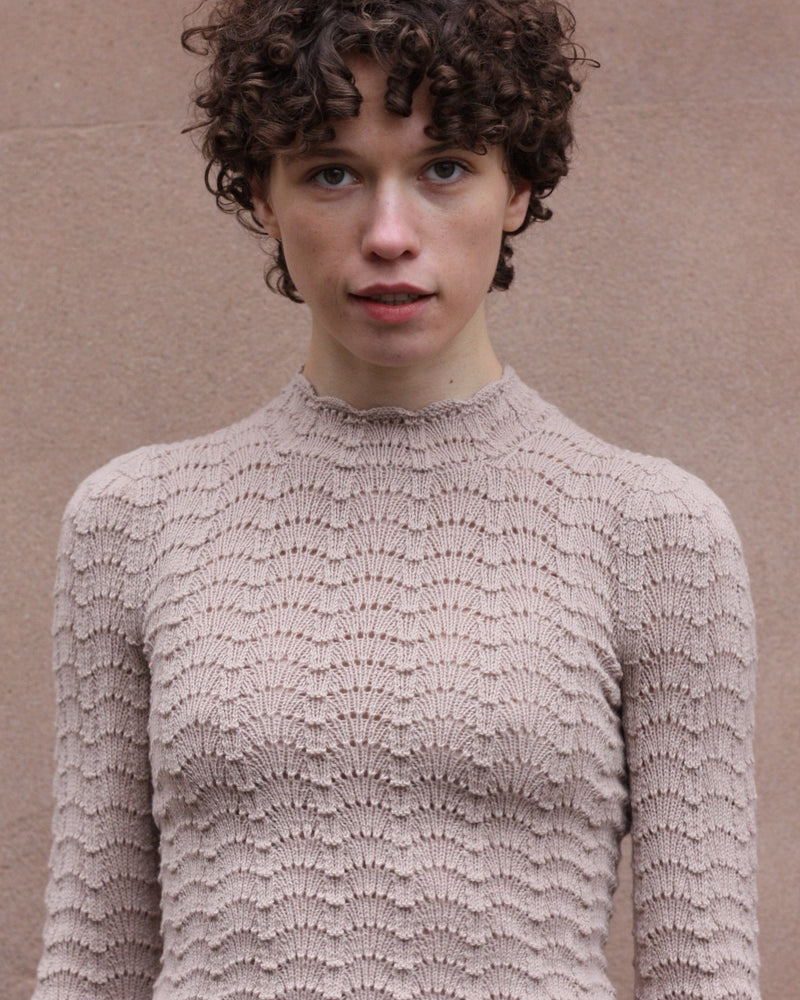 Barbroe Blouse – Strickanleitung & Garnpaket - BONIFAKTUR - Kleinste -Barbroe Blouse
