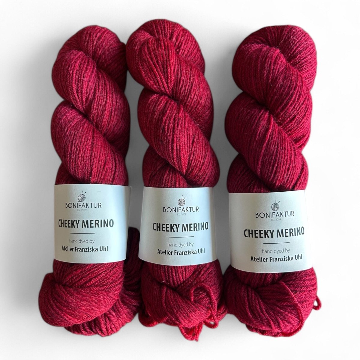 Cheeky Merino BONIFAKTUR x Atelier Franziska Uhl - BONIFAKTUR - Himbeere - Melange - BONIFAKTUR Cheeky Merino BONIFAKTUR x Atelier Franziska Uhl Himbeere - Melange