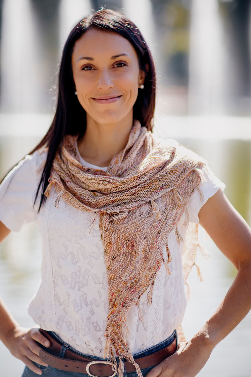 The Lone Skein Shawl von Joji Locatelli
