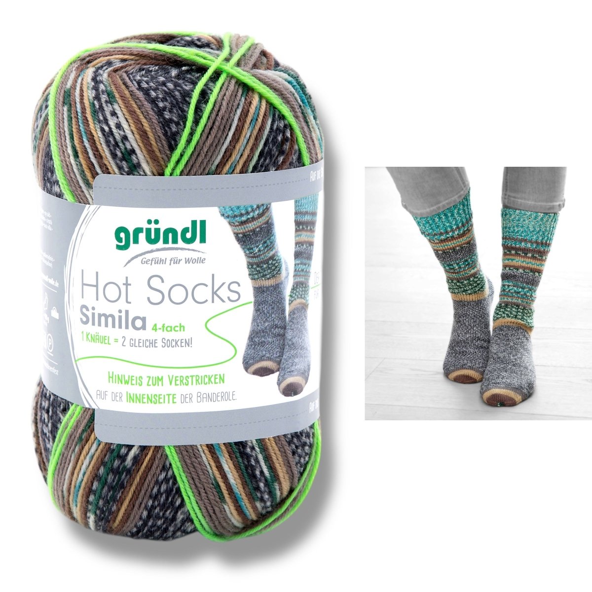 Gründl HOT SOCKS SIMILA - BONIFAKTUR - 302 - Gründl HOT SOCKS SIMILA