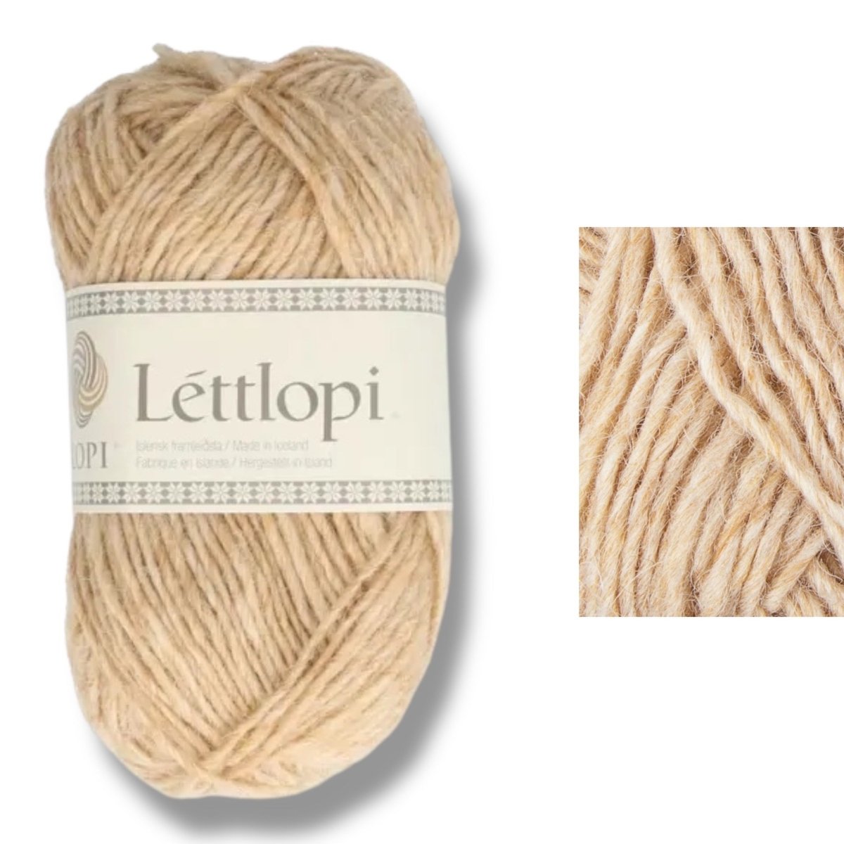 ISTEX LOPI LÉTTLOPI - BONIFAKTUR - 1418 Straw - ISTEX LOPI LÉTTLOPI