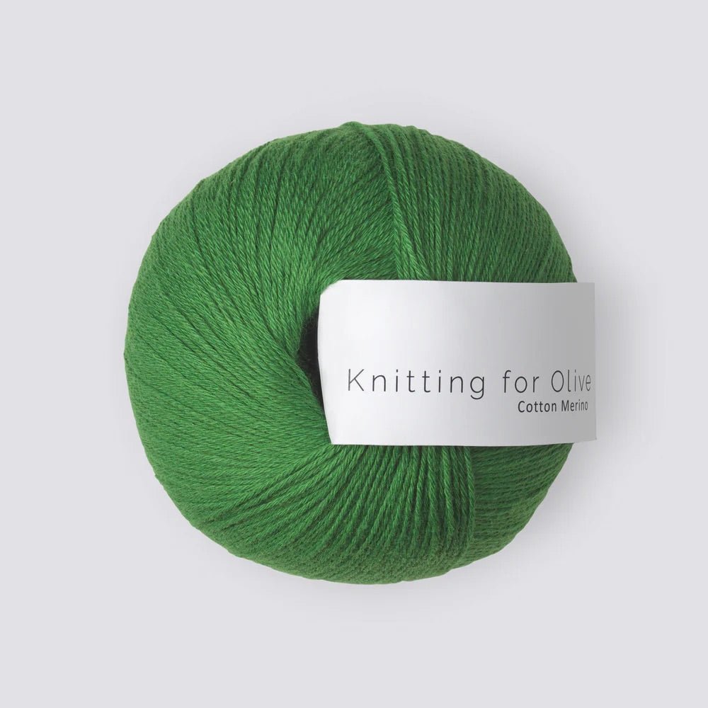 Knitting for Olive COTTON MERINO - BONIFAKTUR - Clover Green - Knitting for Olive COTTON MERINO