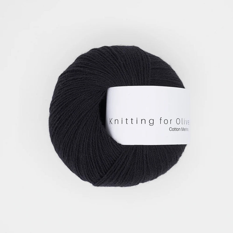 Knitting for Olive COTTON MERINO - BONIFAKTUR - Licorice - Knitting for Olive COTTON MERINO