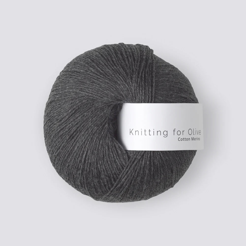 Knitting for Olive COTTON MERINO - BONIFAKTUR - Thunder Cloud - Knitting for Olive COTTON MERINO