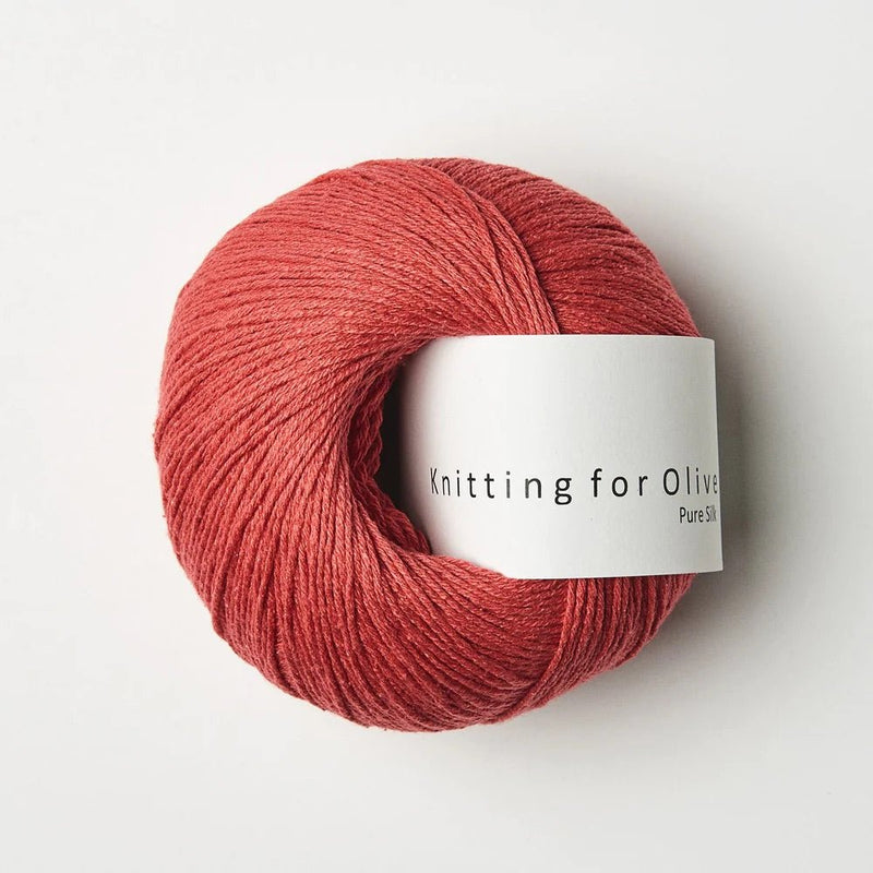 Knitting for Olive PURE SILK - BONIFAKTUR - Watermelon - Knitting for Olive PURE SILK