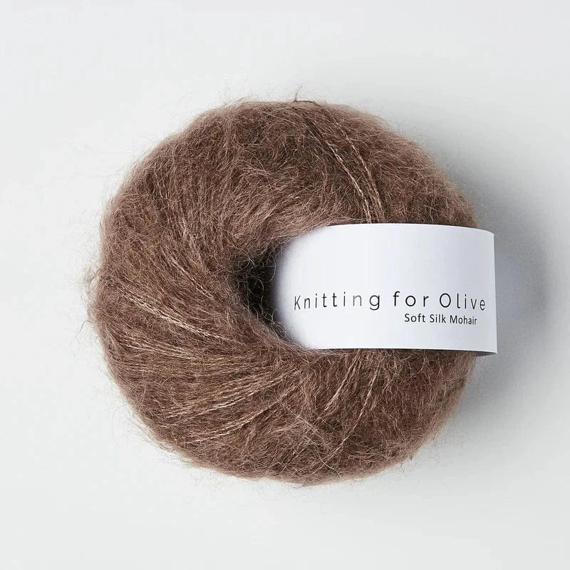 Knitting for Olive Soft Silk Mohair - BONIFAKTUR - Plum Clay - Knitting for Olive Soft Silk Mohair