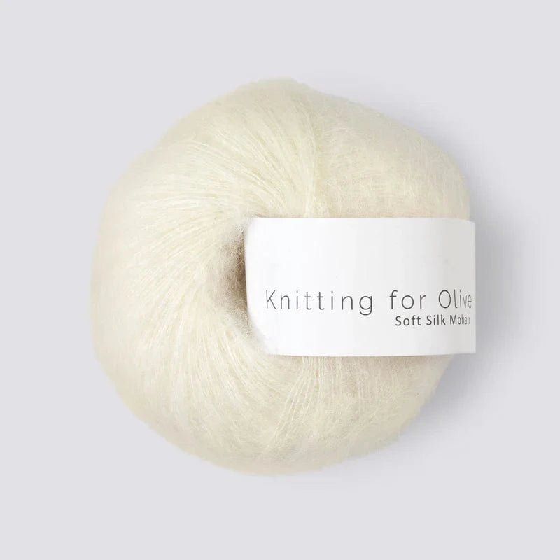 Knitting for Olive Soft Silk Mohair - BONIFAKTUR - Undyed - Knitting for Olive Knitting for Olive Soft Silk Mohair Undyed