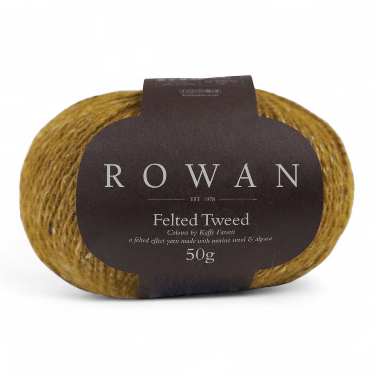 ROWAN FELTED TWEED - BONIFAKTUR - 216 French Mustard / Kaffe Fassett - ROWAN FELTED TWEED