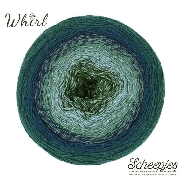 Scheepjes Cotton Whirl - BONIFAKTUR - 724 Underwater World - Scheepjes Scheepjes Cotton Whirl 724 Underwater World