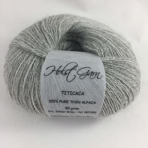 Holst Garn Titicaca - BONIFAKTUR - 02 Silver Grey - Holst Garn Holst Garn Titicaca 02 Silver Grey