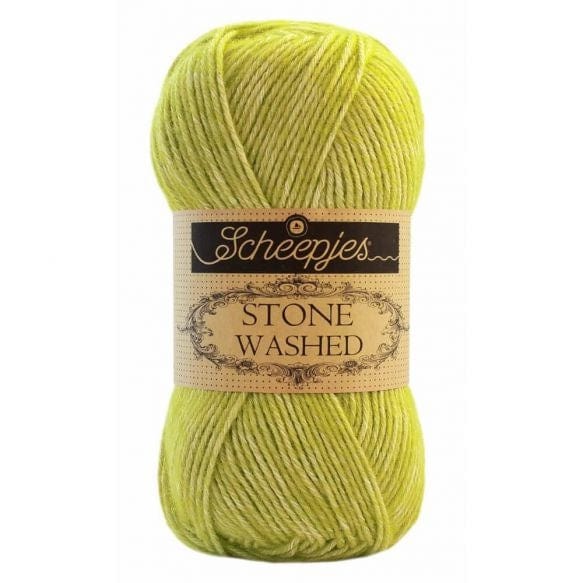 Scheepjes Stone Washed - BONIFAKTUR - 827 Peridot - Scheepjes Stone Washed - BONIFAKTUR
