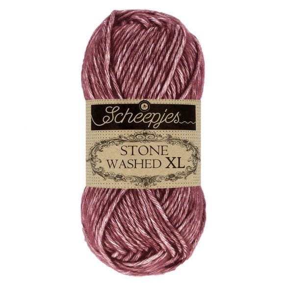 Scheepjes Stone Washed XL - BONIFAKTUR - 850 Garnet - Scheepjes Stone Washed XL - BONIFAKTUR