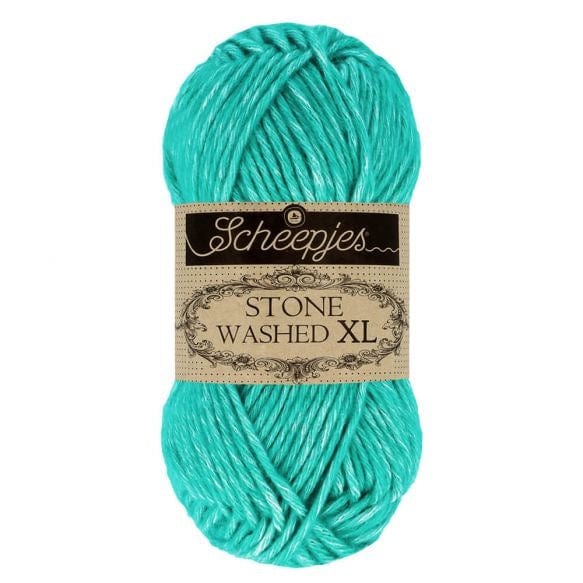 Scheepjes Stone Washed XL - BONIFAKTUR - 864 Turqouise - Scheepjes Stone Washed XL - BONIFAKTUR