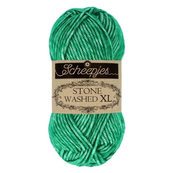 Scheepjes Stone Washed XL - BONIFAKTUR - 865 Malachite - Scheepjes Stone Washed XL - BONIFAKTUR