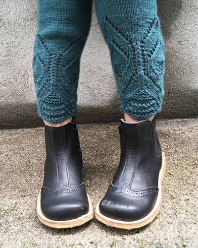 Lace Leggings – Strickanleitung & Garnpaket