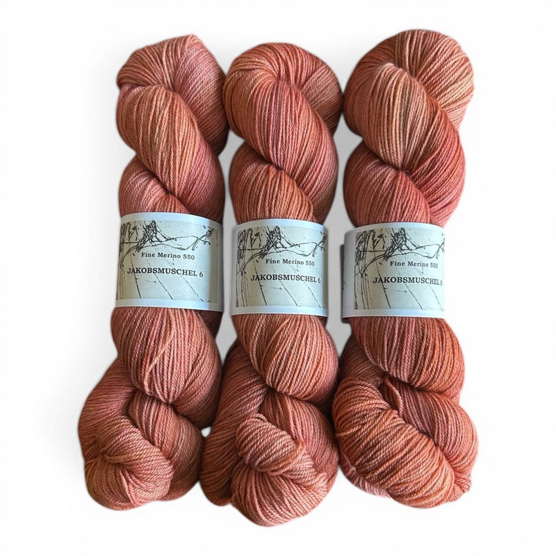 Atelier Franziska Uhl FINE MERINO 550 - BONIFAKTUR - JAKOBSMUSCHEL 6 - Atelier Franziska Uhl FINE MERINO 550