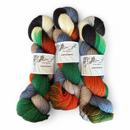 Atelier Franziska Uhl Fine Merino Sock - BONIFAKTUR - Löffelente - Atelier Franziska Uhl Atelier Franziska Uhl Fine Merino Sock Löffelente