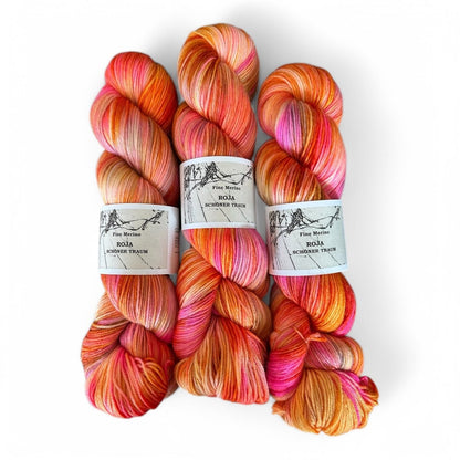 Atelier Franziska Uhl Fine Merino Sock - BONIFAKTUR - Roja - Atelier Franziska Uhl Atelier Franziska Uhl Fine Merino Sock Roja