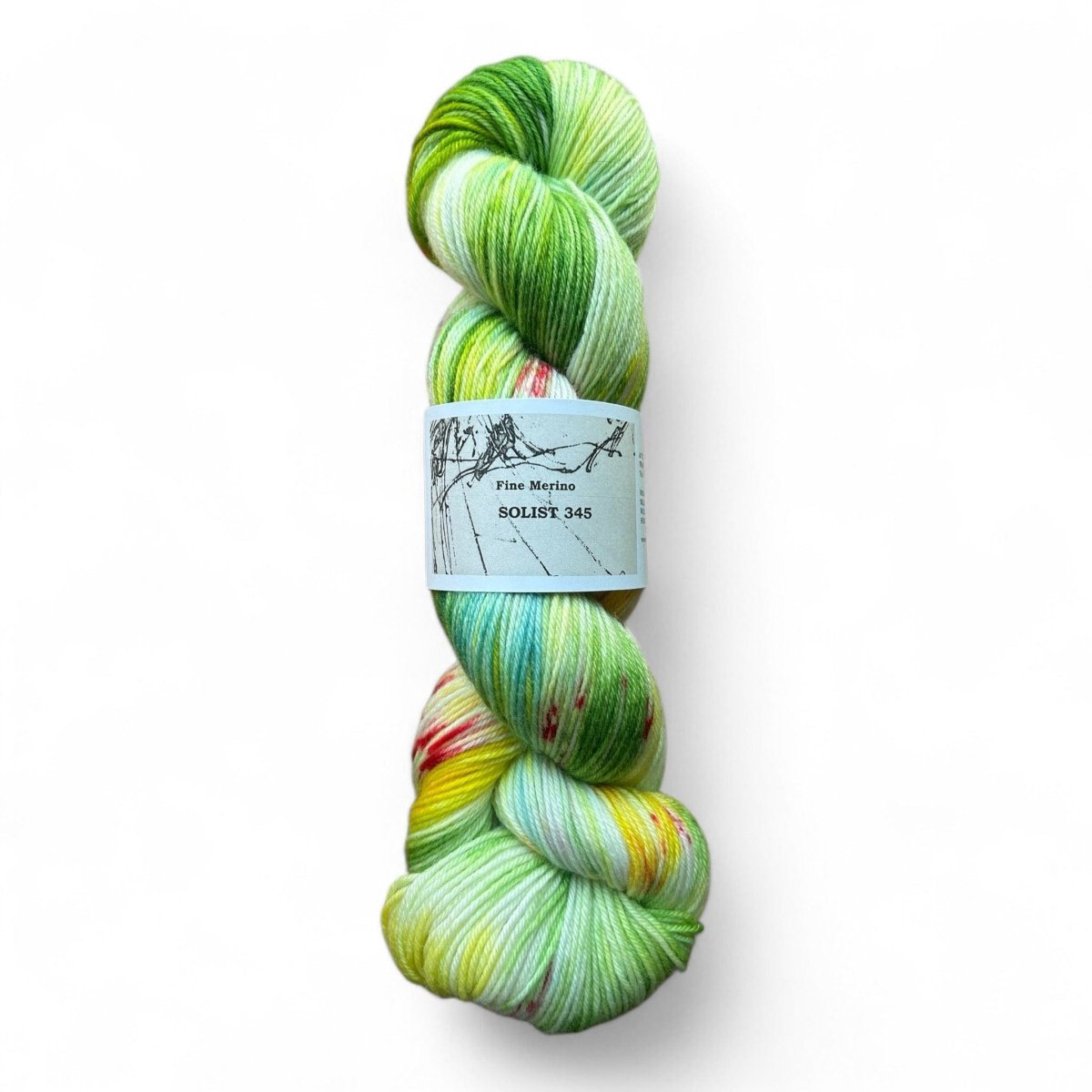 Atelier Franziska Uhl Fine Merino Sock „SOLISTEN“ - BONIFAKTUR - Solist 345 - Atelier Franziska Uhl Atelier Franziska Uhl Fine Merino Sock Solist 345