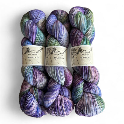 Atelier Franziska Uhl Fine Merino Sock „SOLISTEN“ - BONIFAKTUR - Solist 414 - Atelier Franziska Uhl Atelier Franziska Uhl Fine Merino Sock „SOLISTEN“ Solist 414