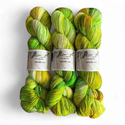 Atelier Franziska Uhl Fine Merino Sock „SOLISTEN“ - BONIFAKTUR - Solist 416 - Atelier Franziska Uhl Atelier Franziska Uhl Fine Merino Sock „SOLISTEN“ Solist 416