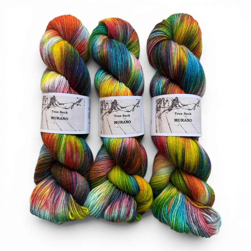 Atelier Franziska Uhl HANDGEFÄRBTE SOCKENWOLLE - TRUE SOCK - BONIFAKTUR - Murano - Atelier Franziska Uhl HANDGEFÄRBTE SOCKENWOLLE - TRUE SOCK