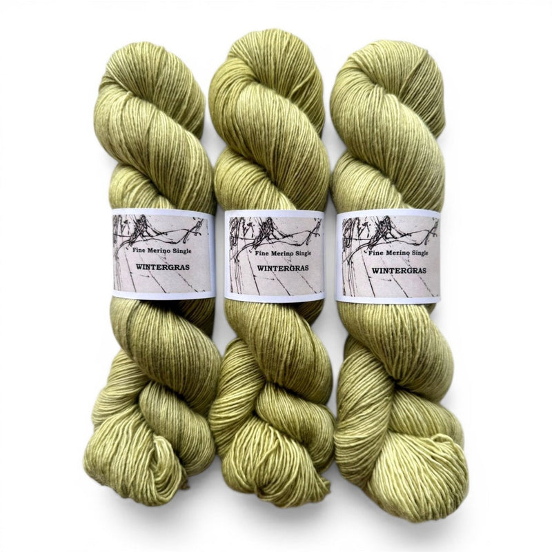 Atelier Franziska Uhl MERINO SINGLES - BONIFAKTUR - Wintergras - Atelier Franziska Uhl MERINO SINGLES