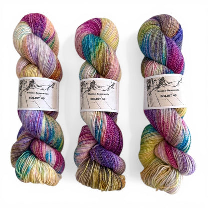 Atelier Franziska Uhl - SOCK MERINO / BAUMWOLLE - FINE COTTON SOCK - BONIFAKTUR - Solist 49 - Atelier Franziska Uhl - SOCK MERINO / BAUMWOLLE - FINE COTTON SOCK