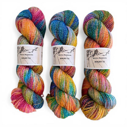 Atelier Franziska Uhl - SOCK MERINO / BAUMWOLLE - FINE COTTON SOCK - BONIFAKTUR - Solist 52 - Atelier Franziska Uhl - SOCK MERINO / BAUMWOLLE - FINE COTTON SOCK