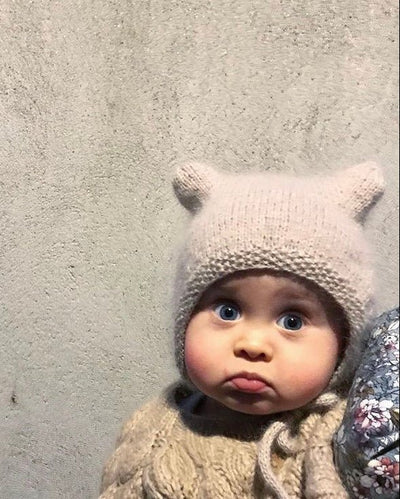 Gorro Baby Bear – Patrón de punto y paquete de hilo