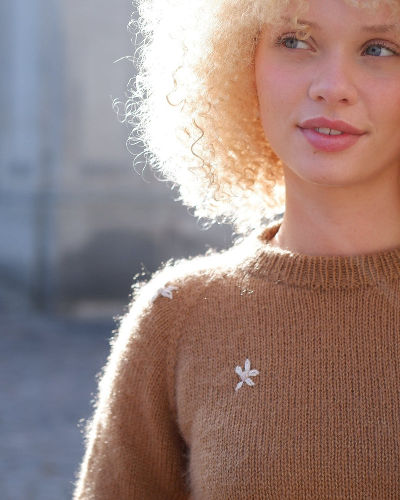 Daisy Sweater – Strickanleitung & Garnpaket - BONIFAKTUR - Kleinste -Daisy Sweater