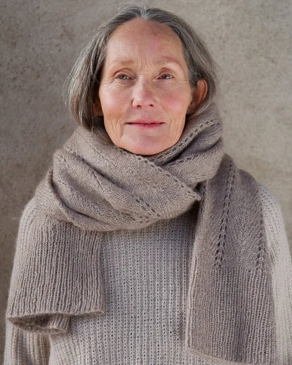 Fern Scarf – Strickanleitung & Garnpaket - BONIFAKTUR - Kleinste - Fern Scarf – Strickanleitung & Garnpaket