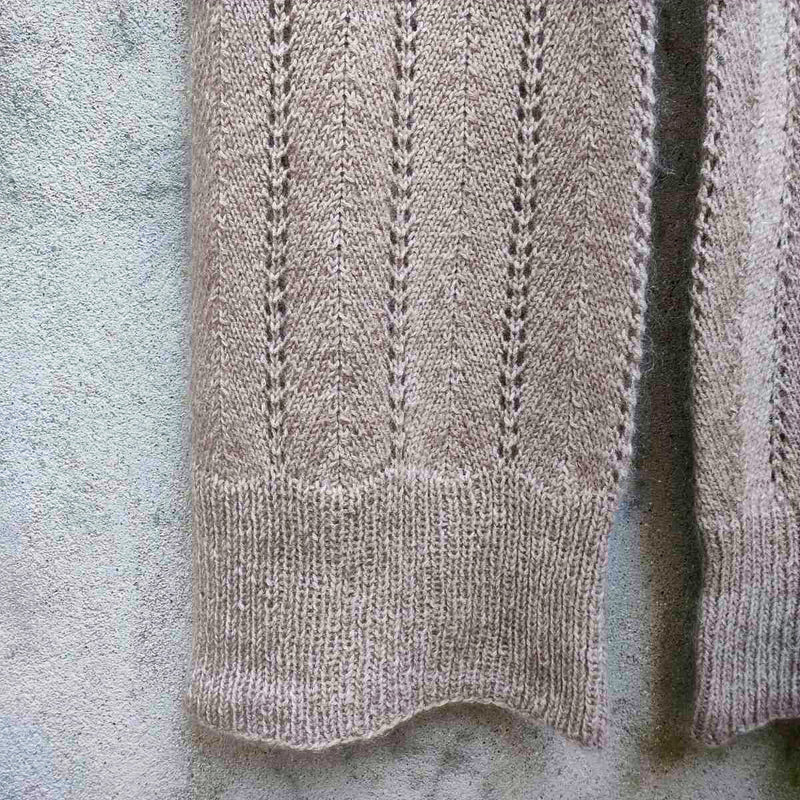 Fern Scarf – Strickanleitung & Garnpaket - BONIFAKTUR - Kleinste - Fern Scarf – Strickanleitung & Garnpaket