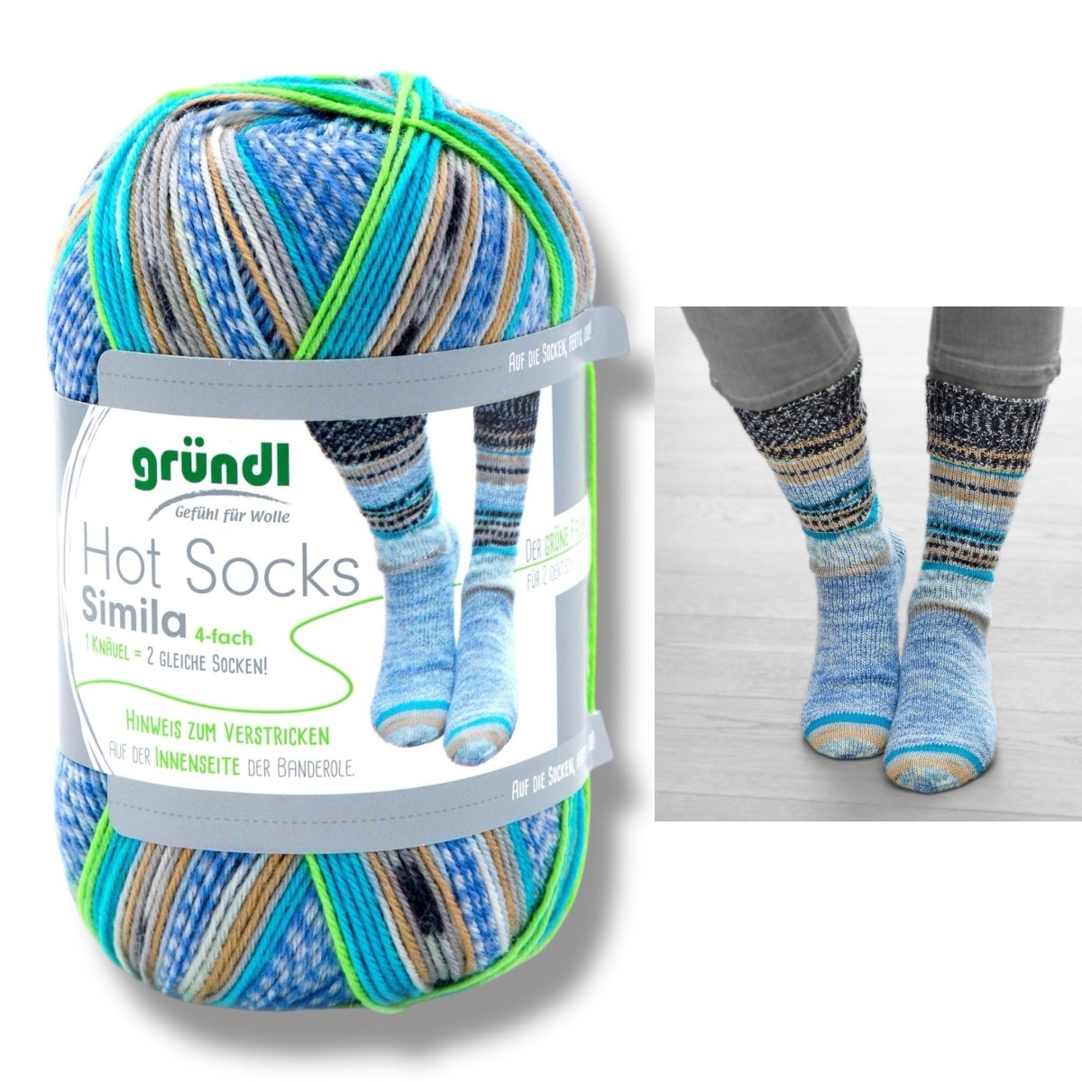 Gründl HOT SOCKS SIMILA - BONIFAKTUR - 301 - Gründl HOT SOCKS SIMILA