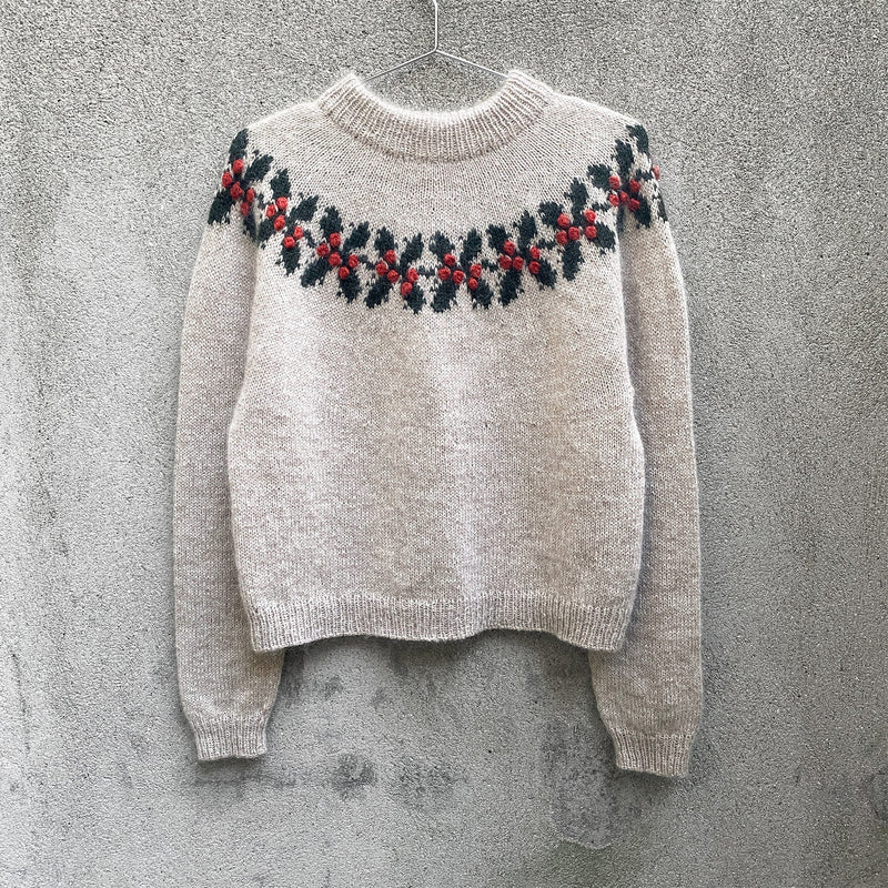 Holly Sweater – Strickanleitung & Garnpaket - BONIFAKTUR - Kleinste - Holly Sweater – Strickanleitung & Garnpaket