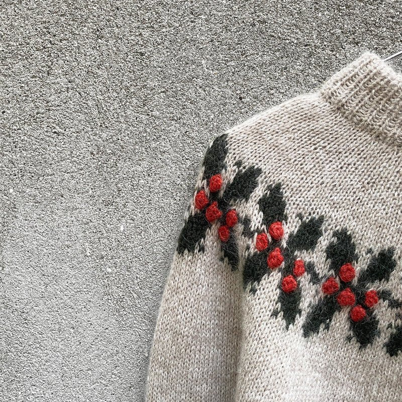 Holly Sweater – Strickanleitung & Garnpaket - BONIFAKTUR - Kleinste - Holly Sweater – Strickanleitung & Garnpaket