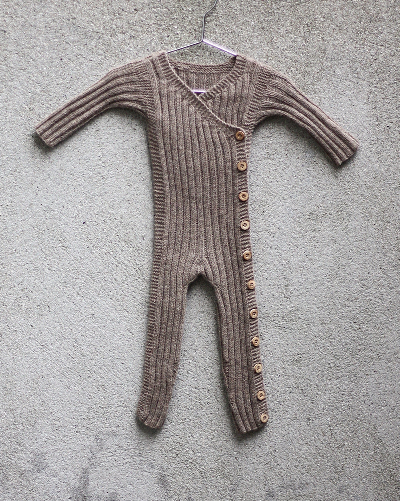 Olives Ribbed Jumpsuit Baby