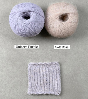 Unicorn Purple con Soft Rose