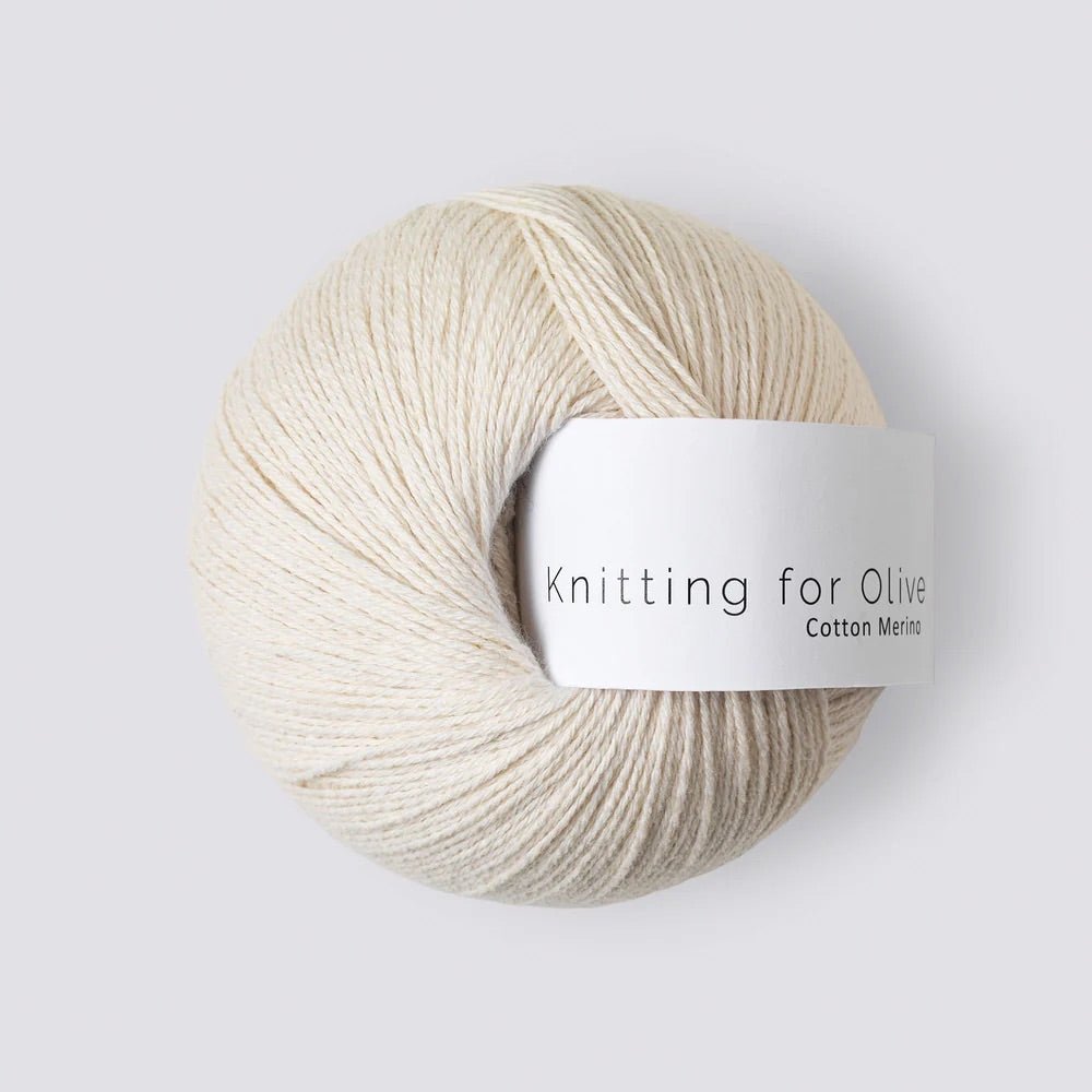 Knitting for Olive COTTON MERINO - BONIFAKTUR - Cream - Knitting for Olive COTTON MERINO