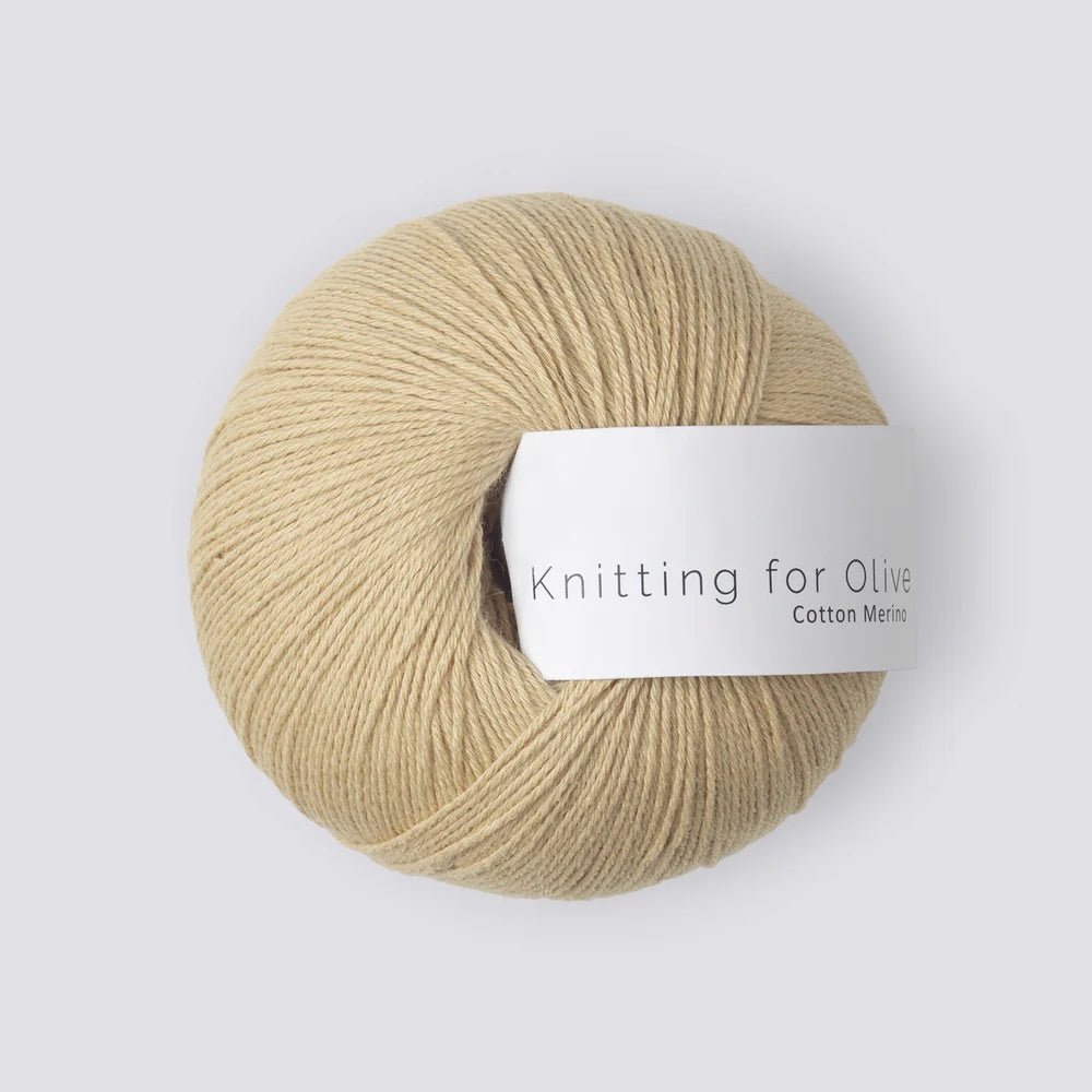 Knitting for Olive COTTON MERINO - BONIFAKTUR - Dusty Banana - Knitting for Olive COTTON MERINO