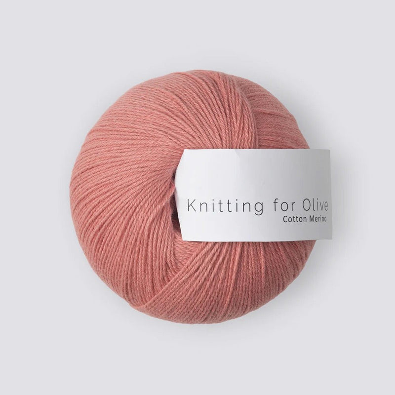 Knitting for Olive COTTON MERINO - BONIFAKTUR - Rhubarb Rose - Knitting for Olive COTTON MERINO