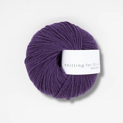Knitting for Olive Heavy Merino - BONIFAKTUR - Plum - Knitting for Olive Heavy Merino