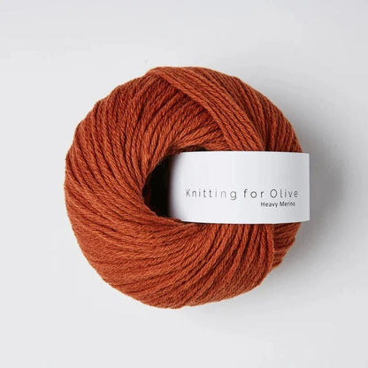 Knitting for Olive Heavy Merino - BONIFAKTUR - Rust - Knitting for Olive Heavy Merino Rust