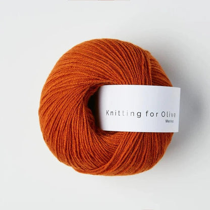 Knitting for Olive Merino - BONIFAKTUR - Burnt Orange - Knitting for Olive Knitting for Olive Merino Burnt Orange