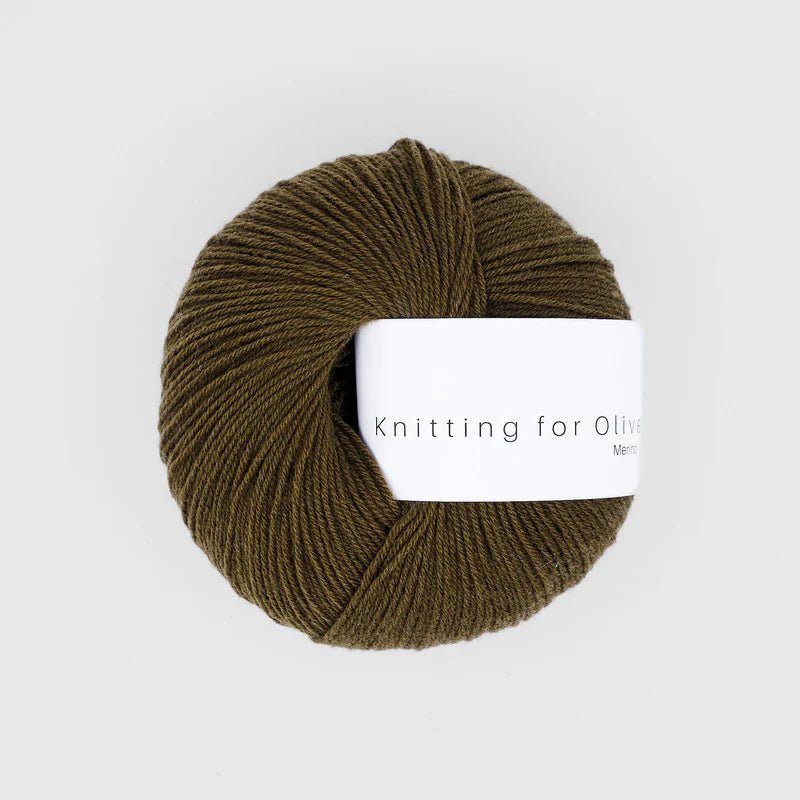 Knitting for Olive MERINO - BONIFAKTUR - Olive Brown - Knitting for Olive MERINO