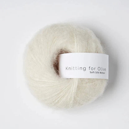 Knitting for Olive Soft Silk Mohair - BONIFAKTUR - Cream - Knitting for Olive Knitting for Olive Soft Silk Mohair Cream